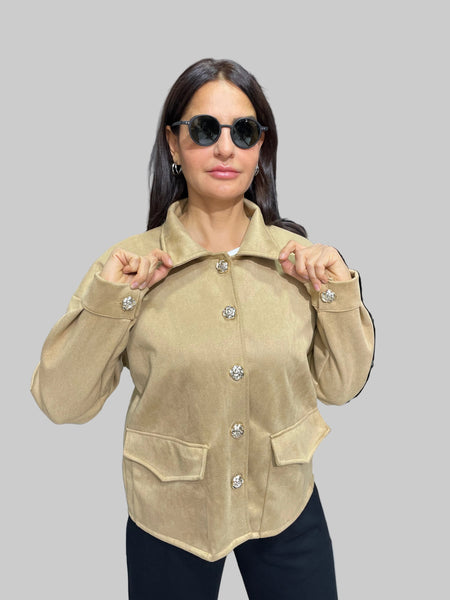 Premium Seri Nubuk Görünümlü Ceket