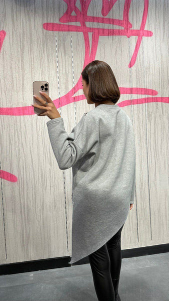 Tasarın Asimetrik Sweatshirt