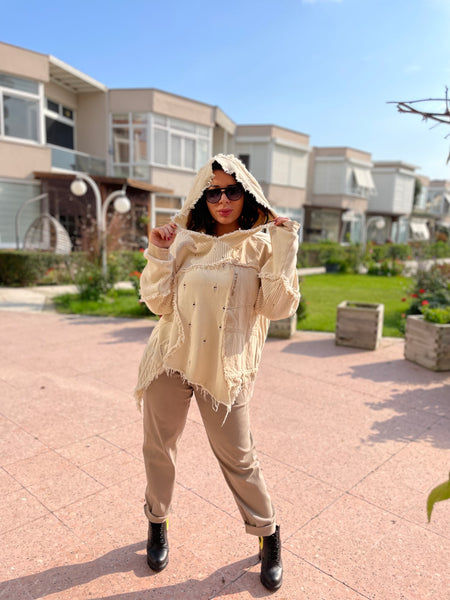 H4 Tasarım Kazak -4748-