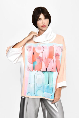 Tasarım Boğazlı Sweat