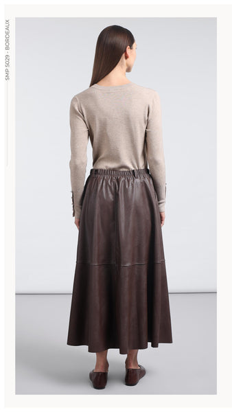 Premium Koleksiyon Deri Etek