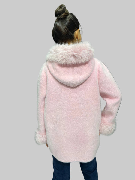 İthal Tasarım Angora Hırka