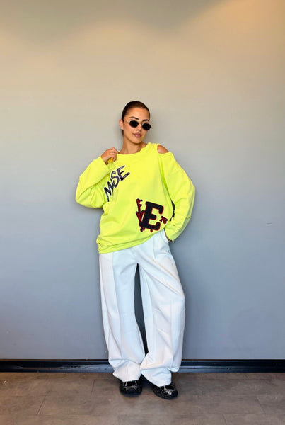 Tasarım Suzene Nakışlı Sweat