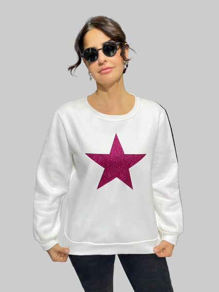 İthal Tasarım Şardonlu Sweat