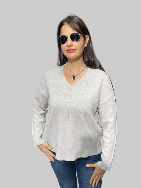 İthal Tasarım Kaşkollu Kazak