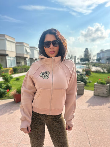 Paris Collection Kapüşonlu Hırka