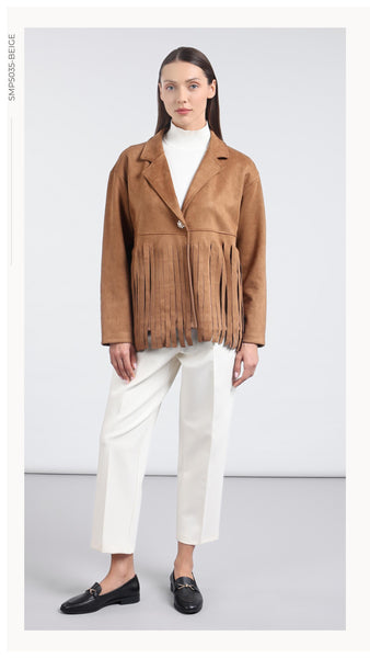 Premium Koleksiyon Püsküllü Ceket