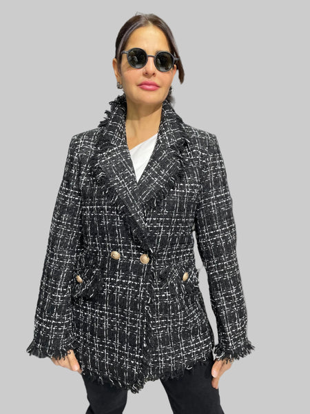 İthal Tasarım Tüvit Ceket