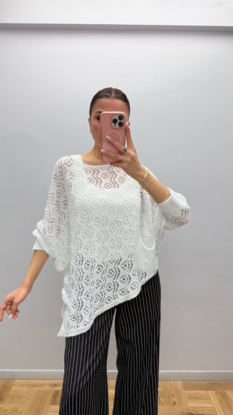 Tasarım Salaş Merserize Bluz