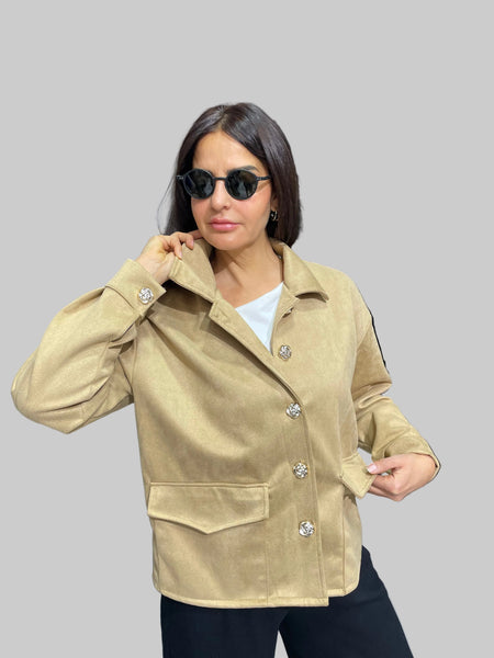 Premium Seri Nubuk Görünümlü Ceket