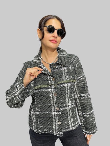 İthal Tasarım Tüvit Ceket