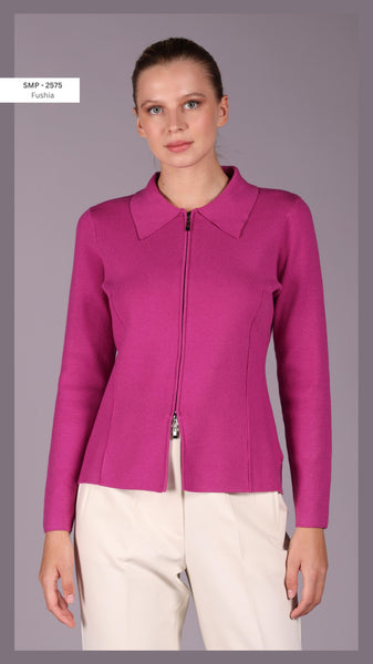 Premium Koleksiyon Çift Fermuarlı Hırka