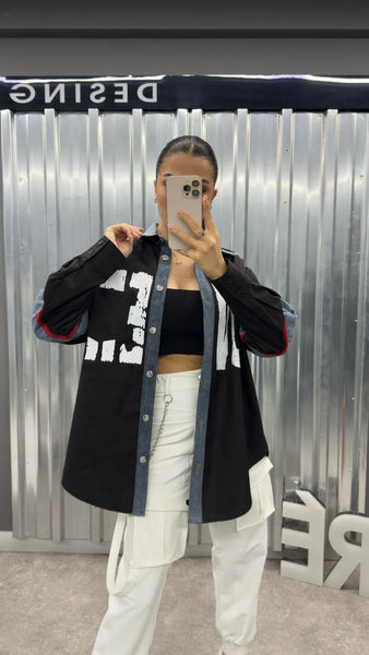 Tasarım Oversize Gömlek