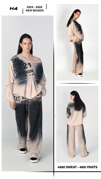 H4 Tasarım Eşofmanaltı -4681-