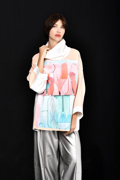 Tasarım Boğazlı Sweat