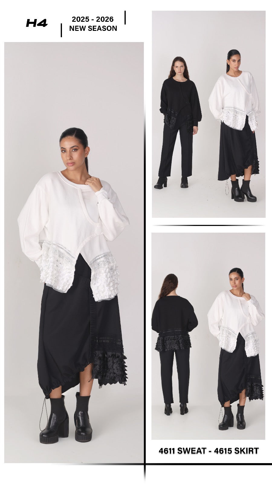 H4 Tasarım Bluz -4611-