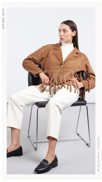 Premium Koleksiyon Püsküllü Ceket