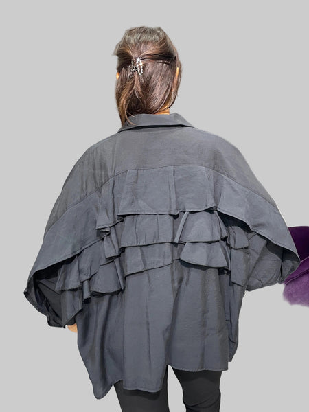 H4 Tasarım Salaş Gömlek -4022-