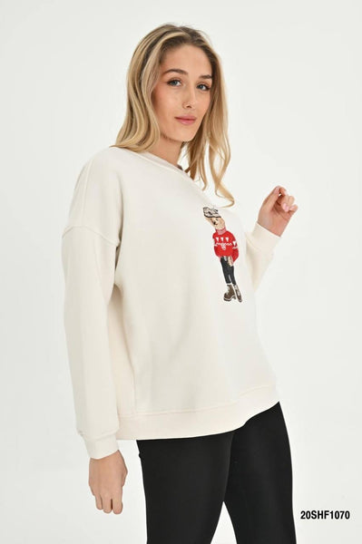 Tasarım Teddy Bear Sweat