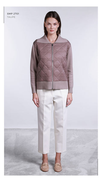 Premium Koleksiyon Kapitone Detaylı Hırka