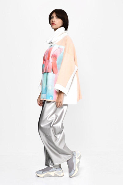 Tasarım Boğazlı Sweat