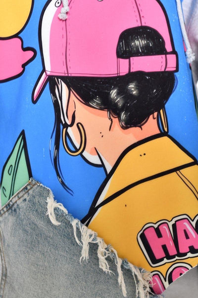 Tasarım Asimetrik Oversize Sweat