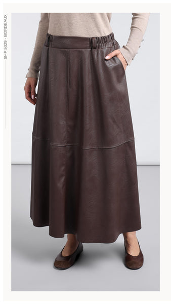 Premium Koleksiyon Deri Etek