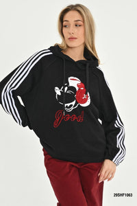 Tasarım Üç Çizgili Oversize Sweat