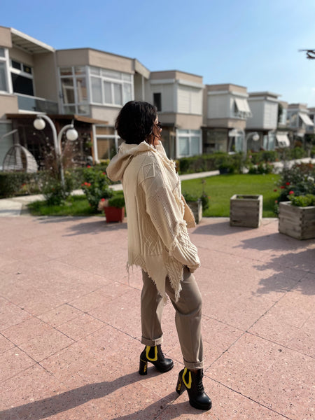 H4 Tasarım Kazak -4748-