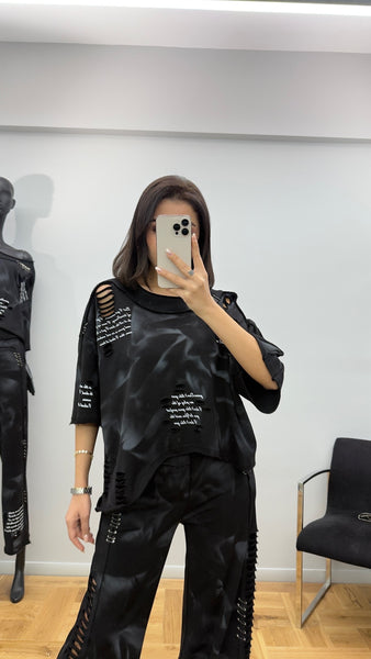 Tasarım Lazer Kesim Batik Takım