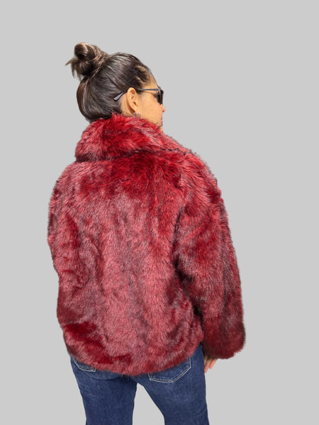 İthal Tasarım Kürk Manto