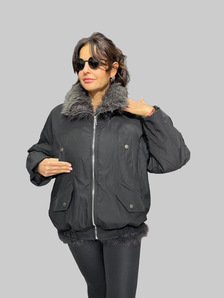 İthal Tasarım Çift Taraflı Kaban