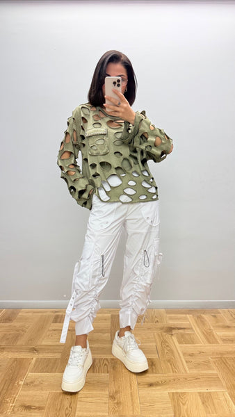 Tasarım Lazer Kesim Bluz