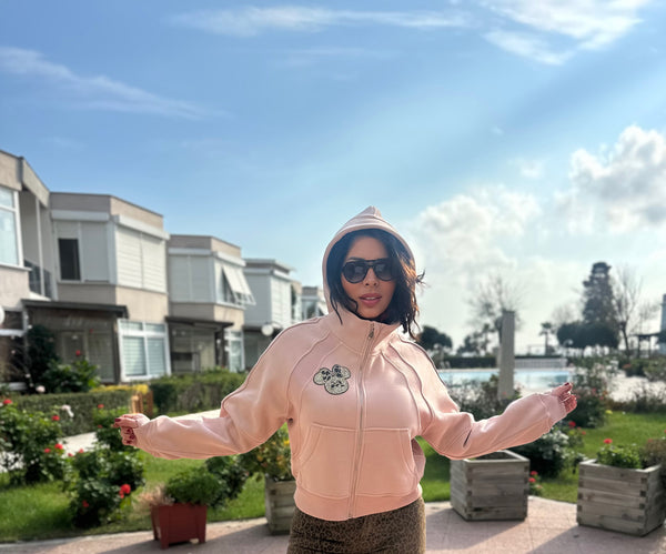 Paris Collection Kapüşonlu Hırka