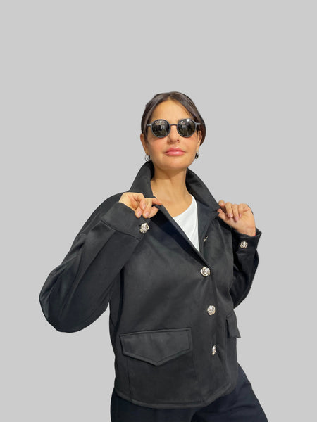 Premium Seri Nubuk Görünümlü Ceket