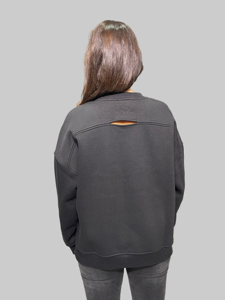 Tasarım Oversize Şardonlu Sweat