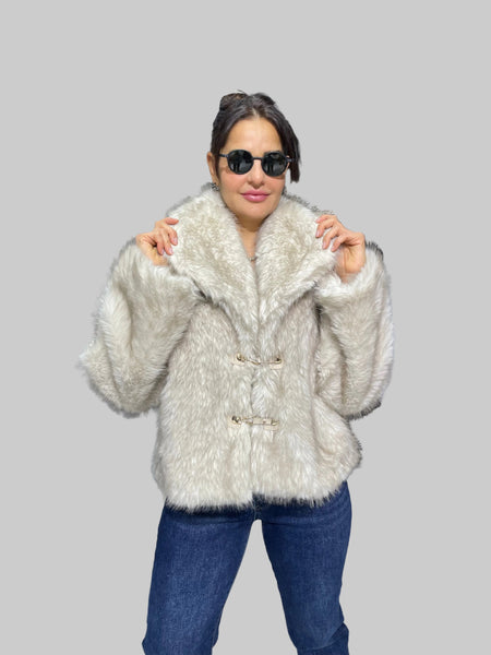 İthal Tasarım Kürk Manto