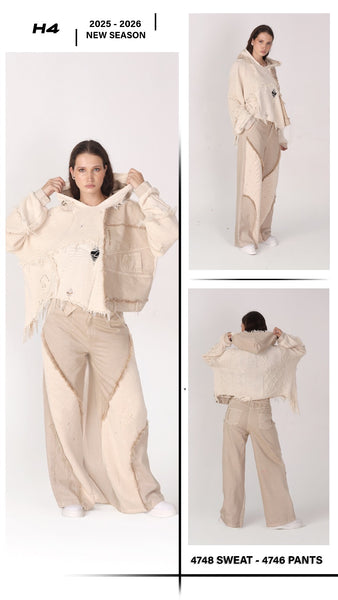 H4 Tasarım Kazak -4748-