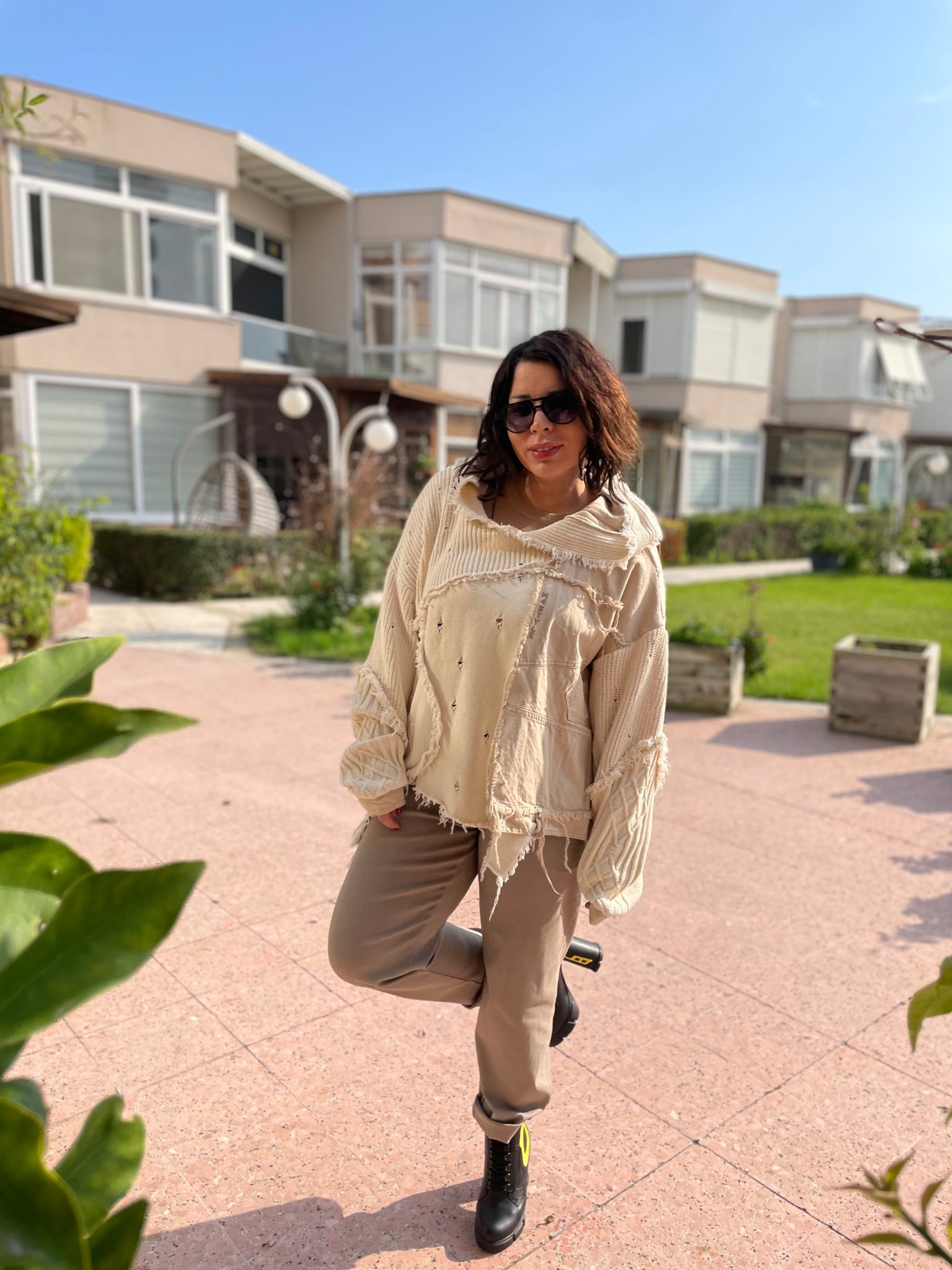 H4 Tasarım Kazak -4748-