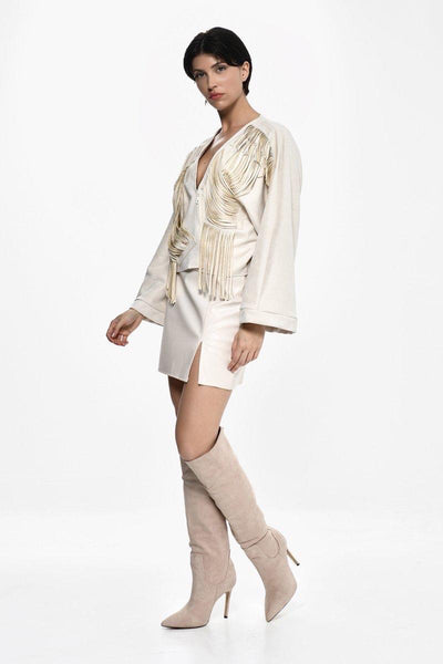 Tasarım Püsküllü Ceket