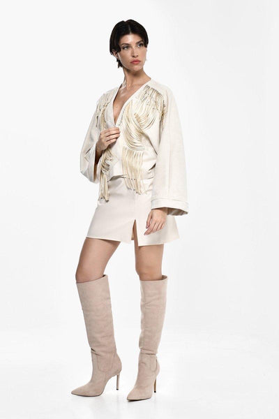 Tasarım Püsküllü Ceket