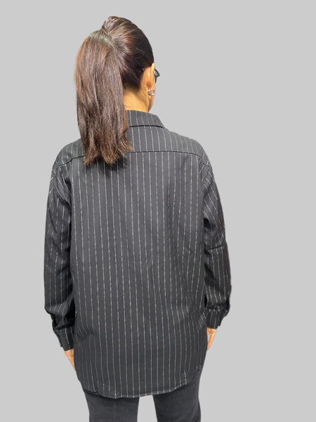 İthal Tasarım Taşlı Gömlek