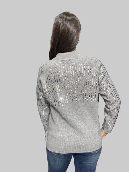 Premium Koleksiyon Payetli Kazak