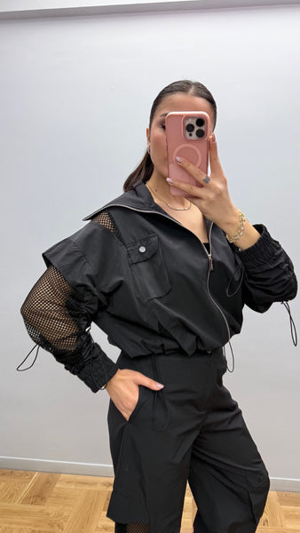 Tasarım File Detaylı Ceket